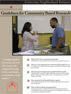 Guidelines for Community Based Research, 2007 Report